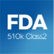 Das Logo der Food and Drug Administration ist ein blaues Quadrat in dessen Mitte die Buchstaben, F, D und A stehen.