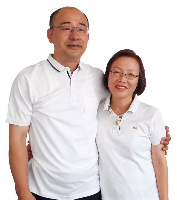 Herr Suh und Frau Cho vom CERAGMEM Center Neuss