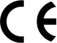 Das CE-Logo (Conformité Européenne) besteht schlicht aus den beiden schwarzen Buchstaben C und E. CERAGEM-Produkte tragen dieses Logo.
