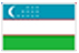 Flagge von Usbekistan - CERAGEM ist in Usbekistan vertreten.